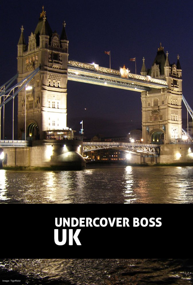 Undercover Boss UK poster