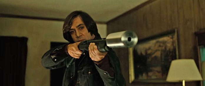 Anton Chigurh Uses A Shotgun Seven Years Before It Was Actually Made In 'No Country For Old Men'
