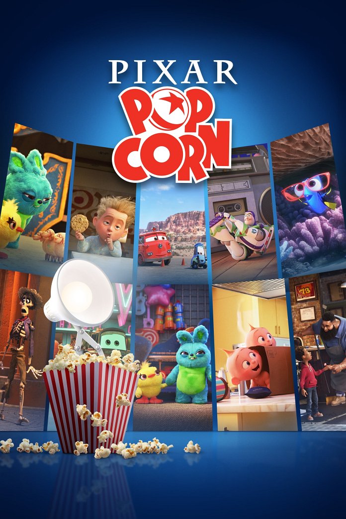 Pixar Popcorn poster